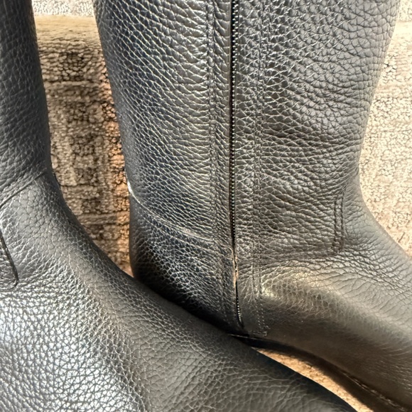 Tory Burch Jolie Riding Boots, EUC, black leather, size 9 - Picture 5 of 16